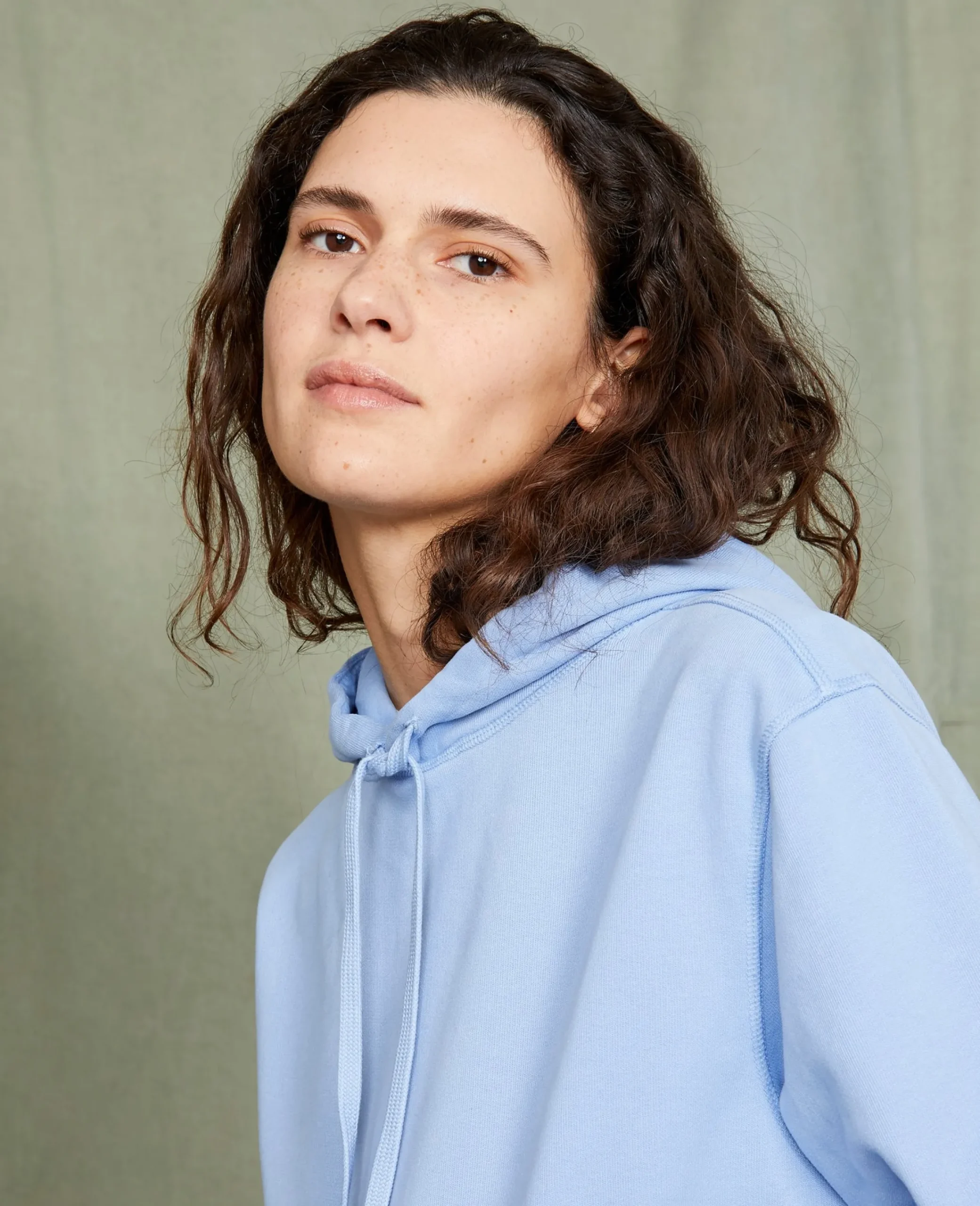 Hoodie sweatshirt organic cotton fleece