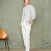 Jersey cardigan organic cotton jersey