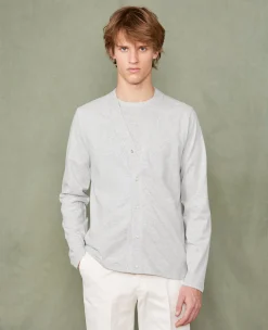 Jersey cardigan organic cotton jersey