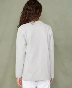 Jersey cardigan organic cotton jersey