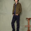 Liam jacket goat leather | olive original