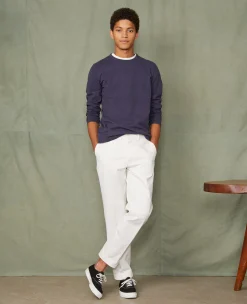 Long sleeve tee-shirt organic cotton jersey