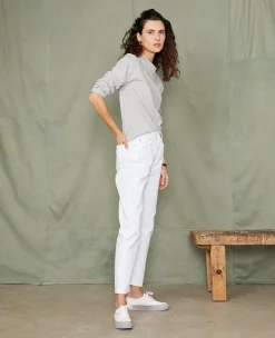 Long sleeve tee-shirt organic cotton jersey