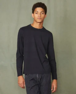 Long sleeve tee-shirt organic cotton jersey