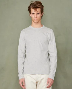 Long sleeve tee-shirt organic cotton jersey