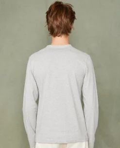Long sleeve tee-shirt organic cotton jersey