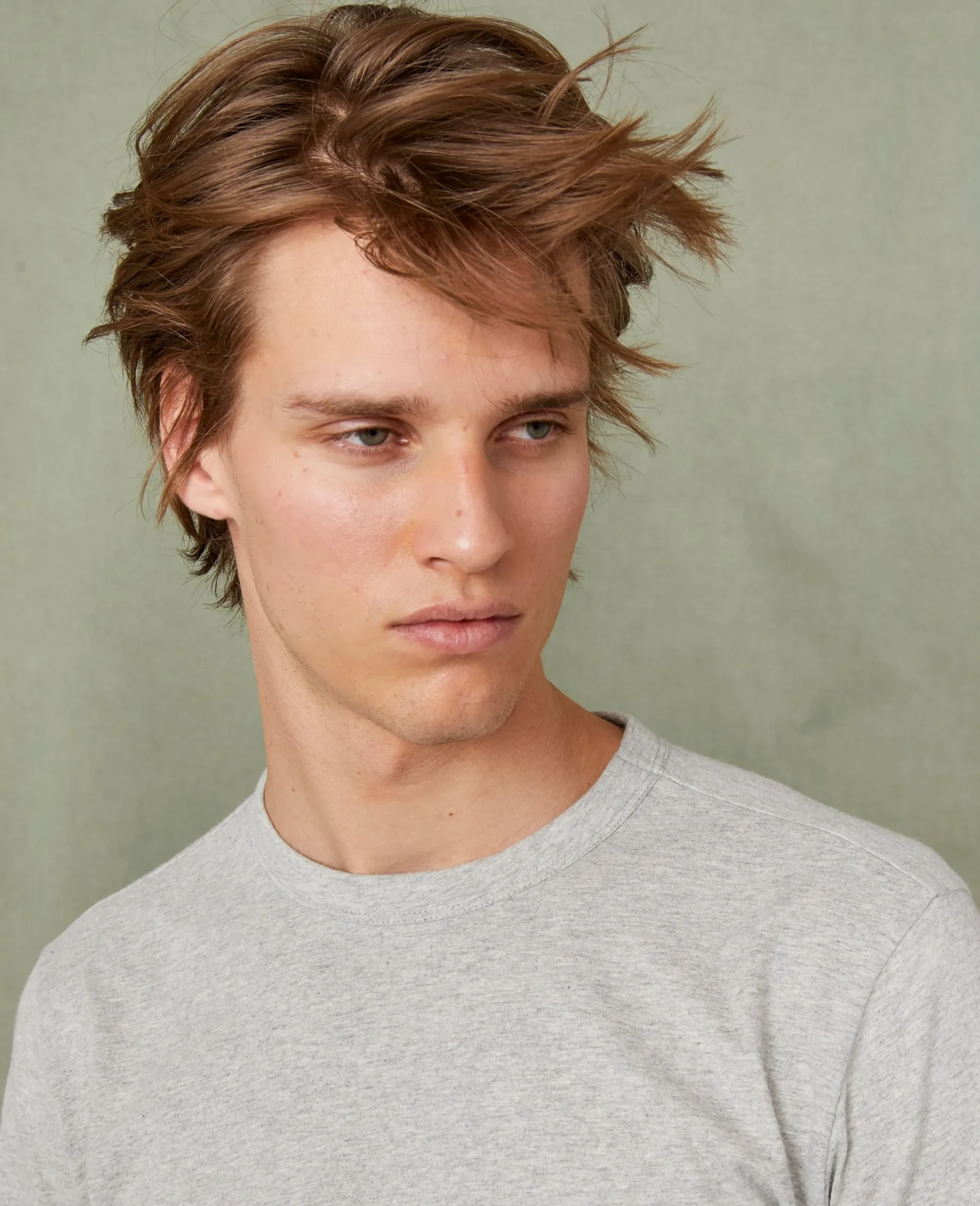 Long sleeve tee-shirt organic cotton jersey