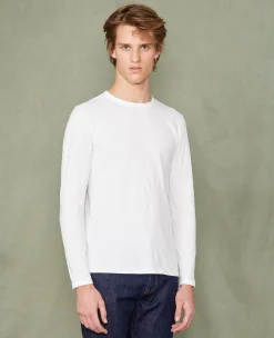 Long sleeves tee-shirt organic cotton jersey