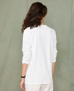Long sleeves tee-shirt organic cotton jersey