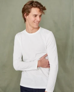 Long sleeves tee-shirt organic cotton jersey