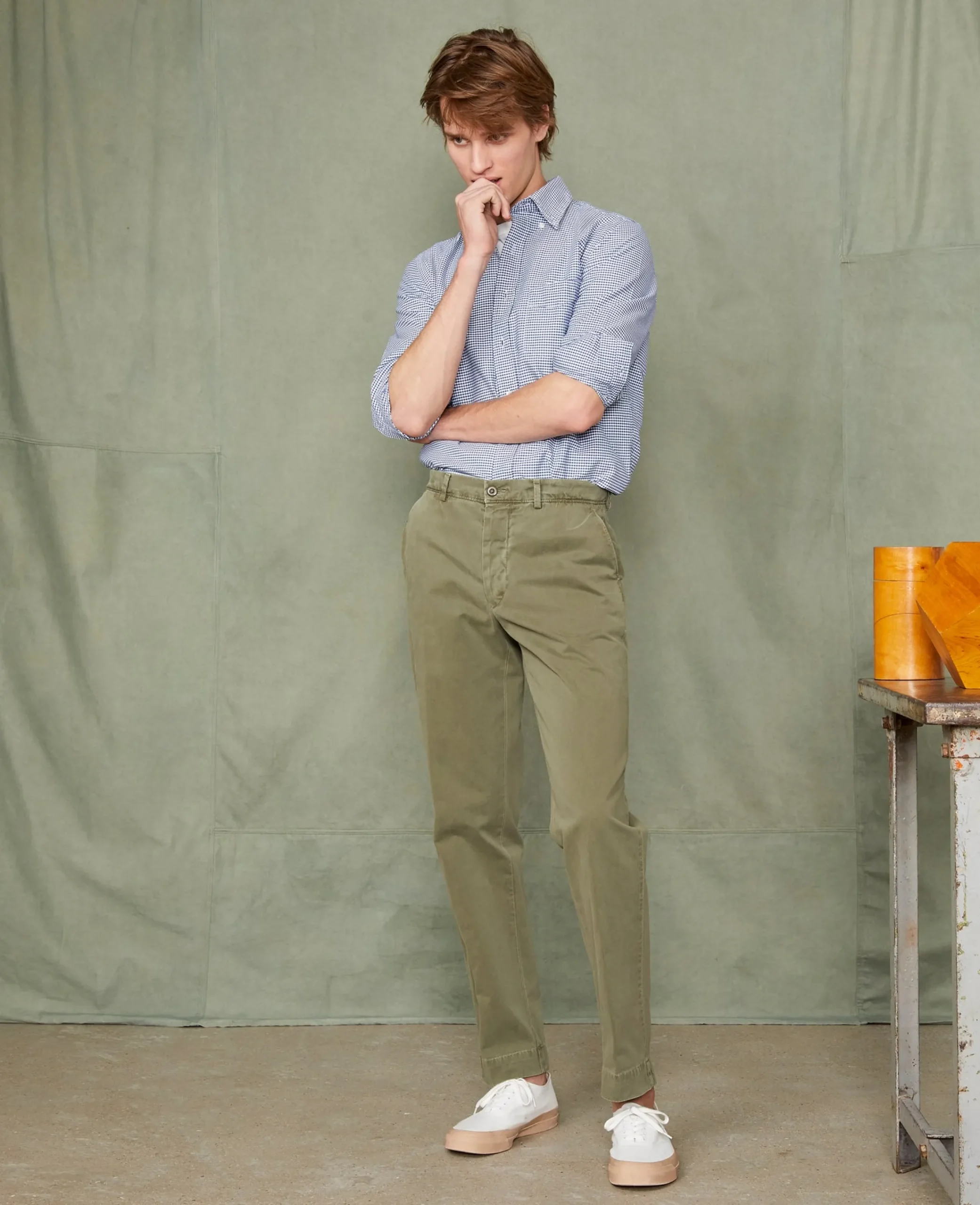 New button down shirt cotton oxford