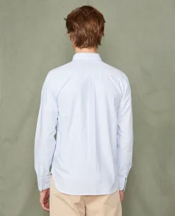 New button down shirt italian cotton oxford