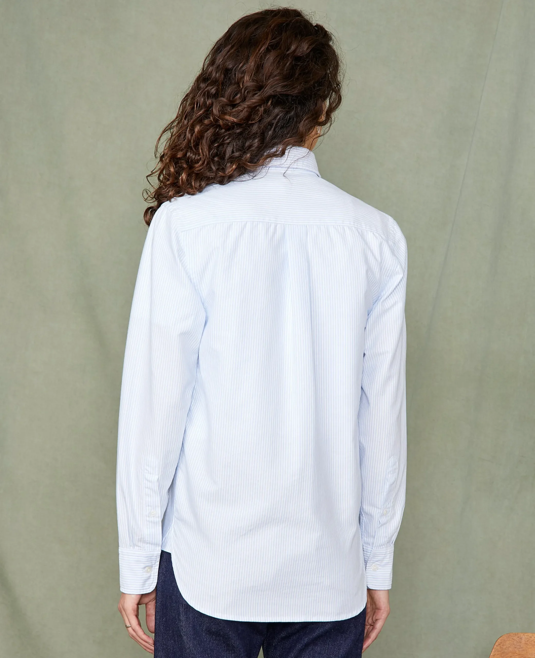 New button down shirt italian cotton oxford