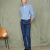 New button down shirt japanese cotton chambray