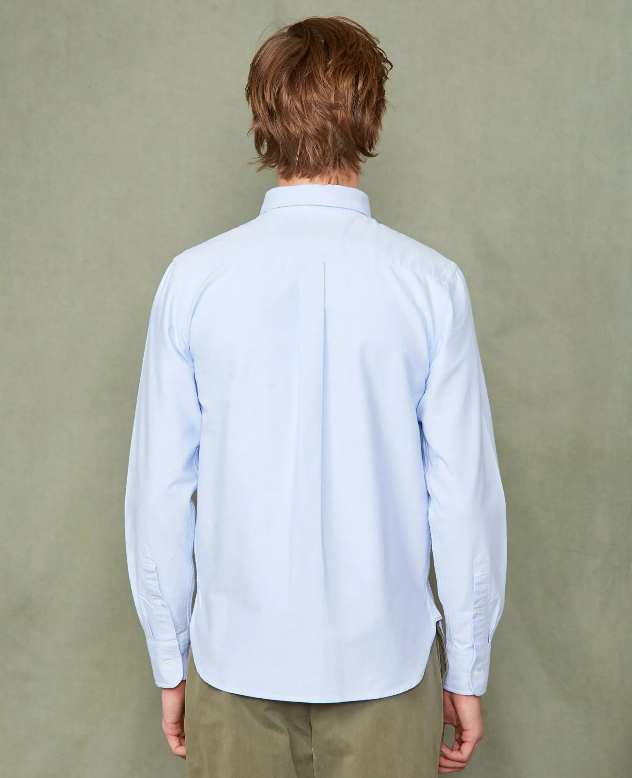New button down shirt japanese cotton oxford