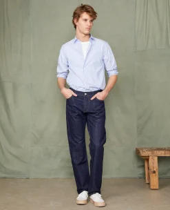 Regular fit denim japanese selvedge denim