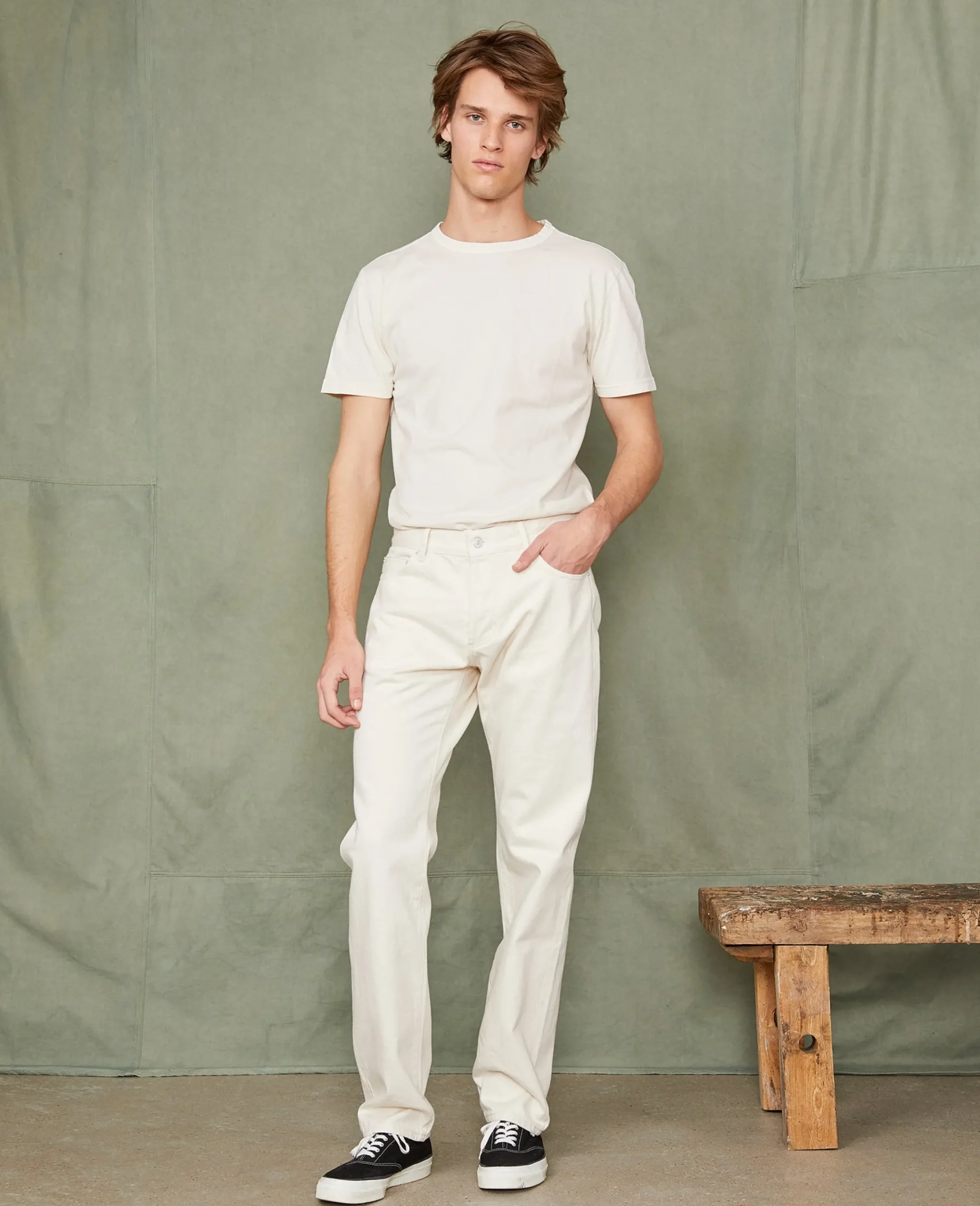 Regular fit denim japanese selvedge denim