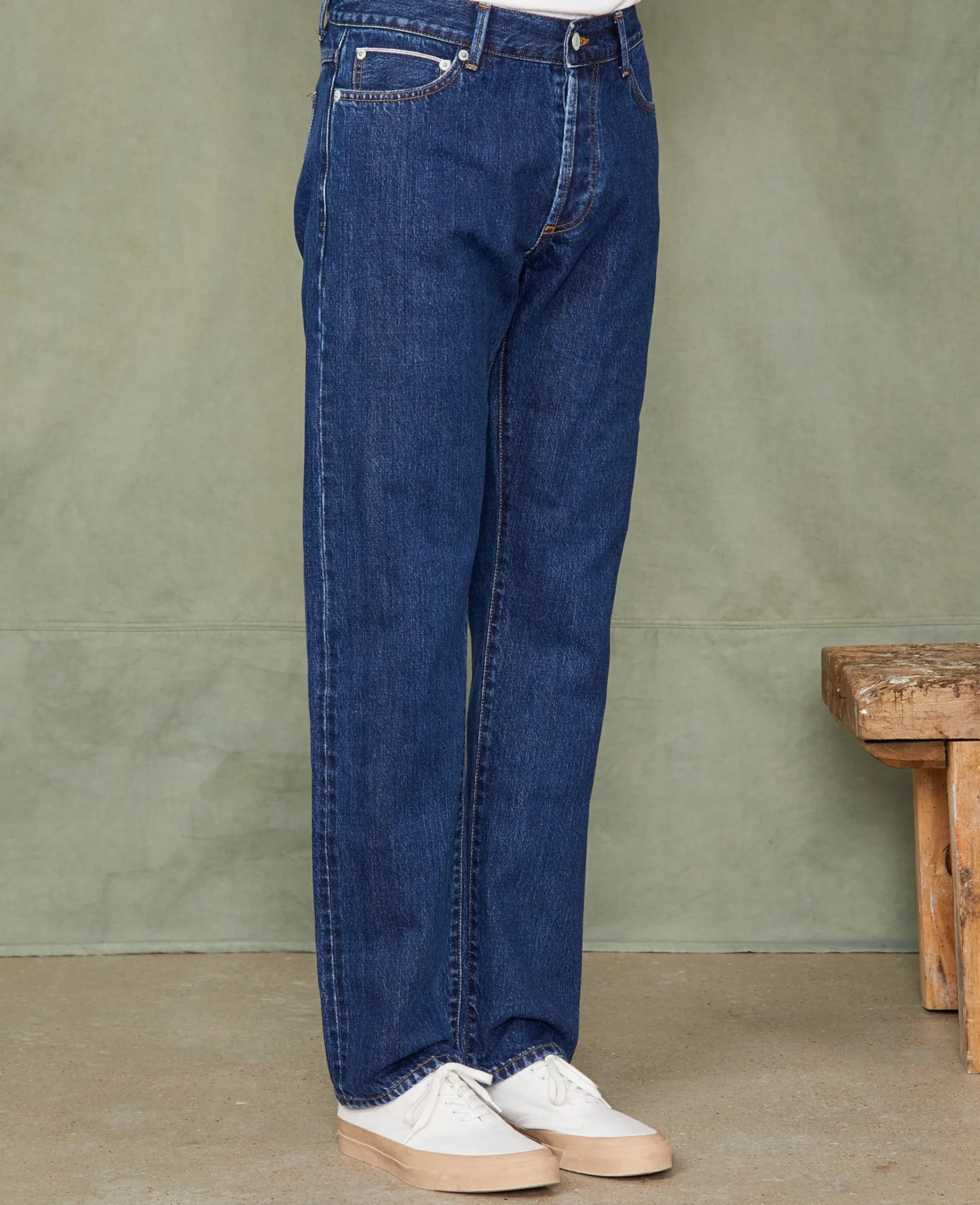 Regular fit denim japanese selvedge denim