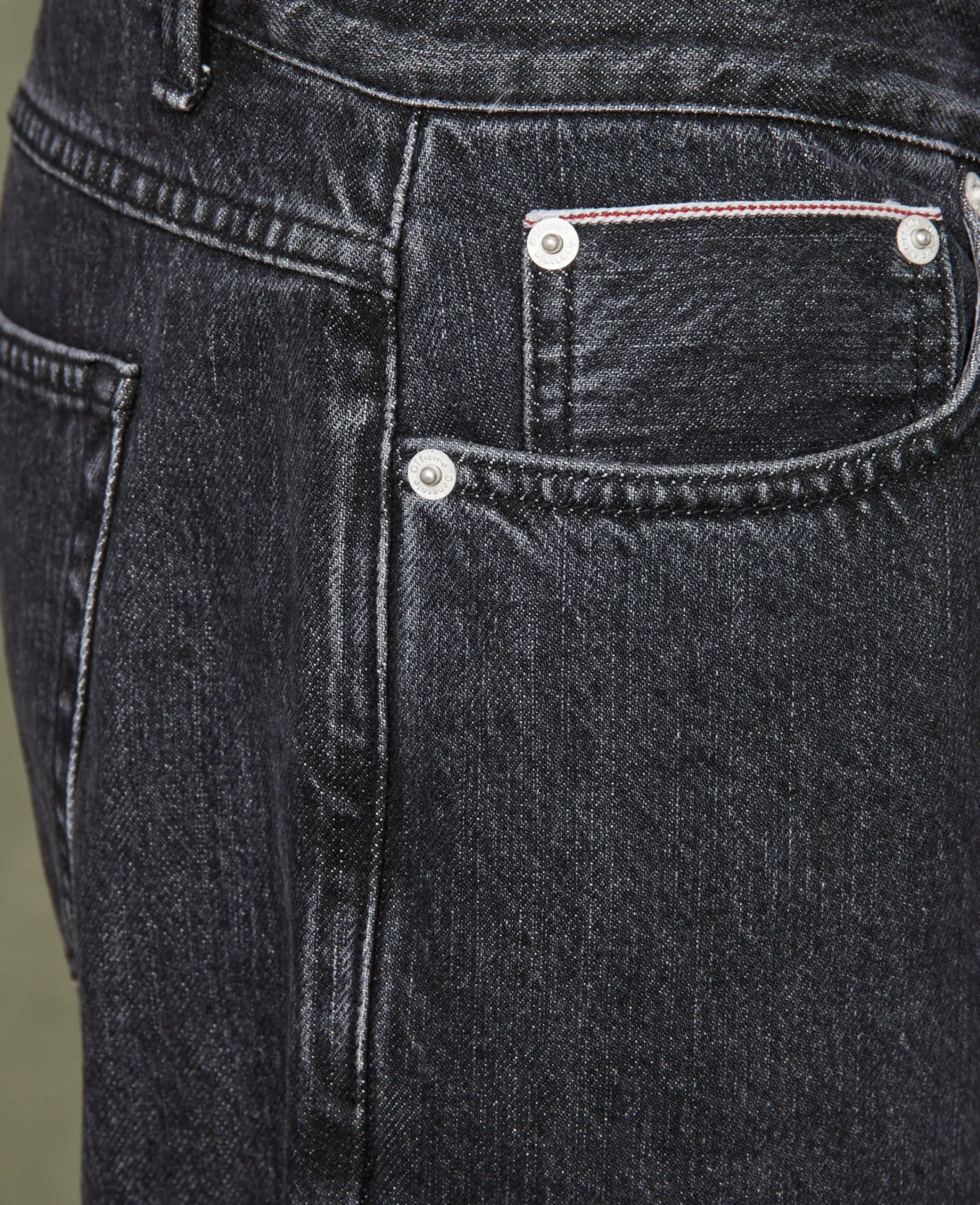 Regular fit denim japanese selvedge denim