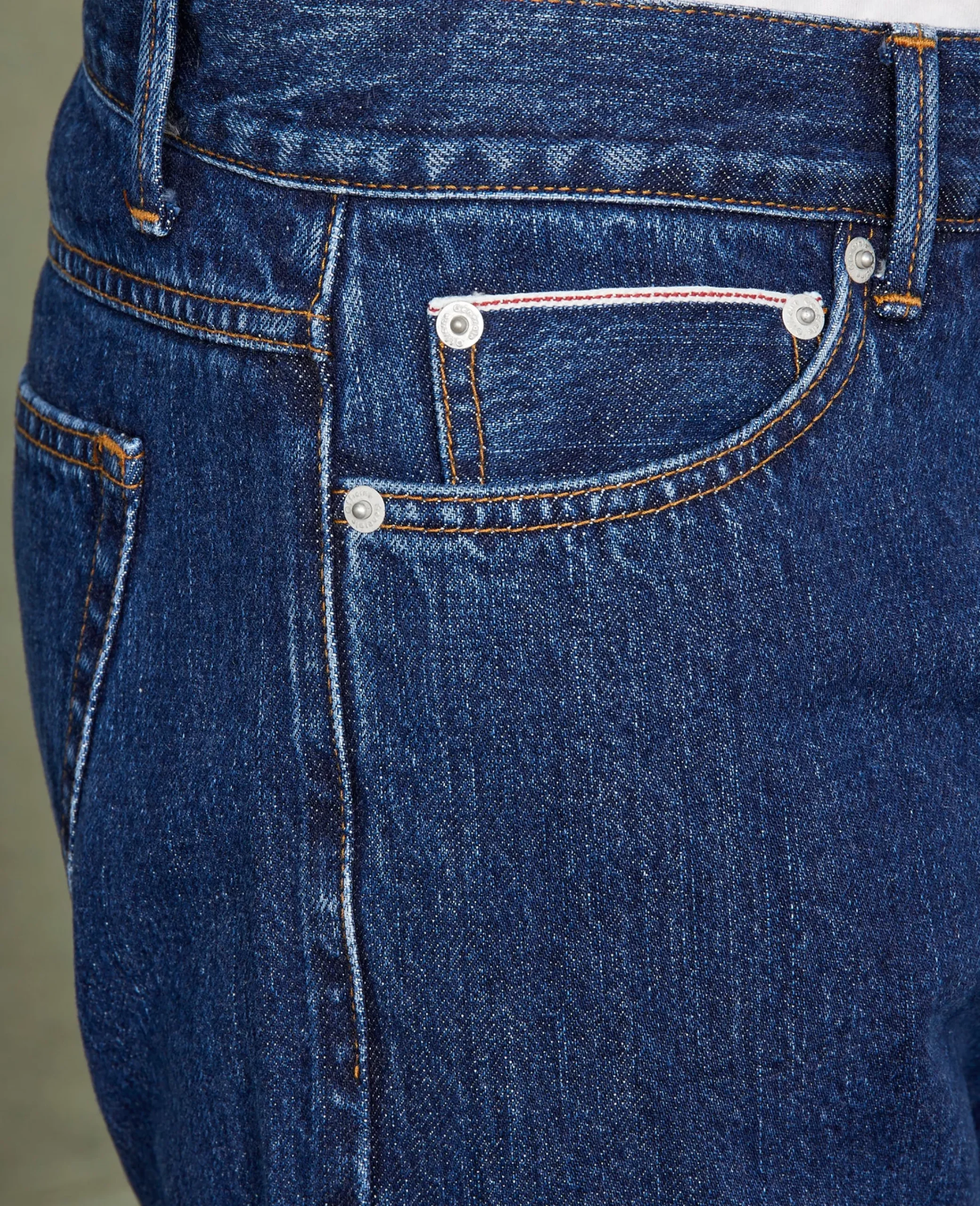 Regular fit denim japanese selvedge denim