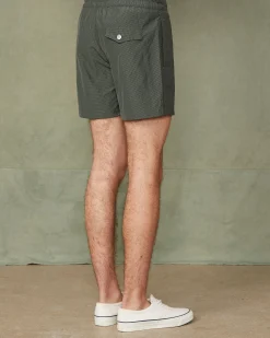 Roman swimwear nylon seersucker