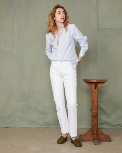 Shirt new soft collar organic cotton poplin