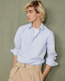 Shirt new soft collar organic cotton poplin