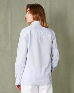 Shirt new soft collar organic cotton poplin