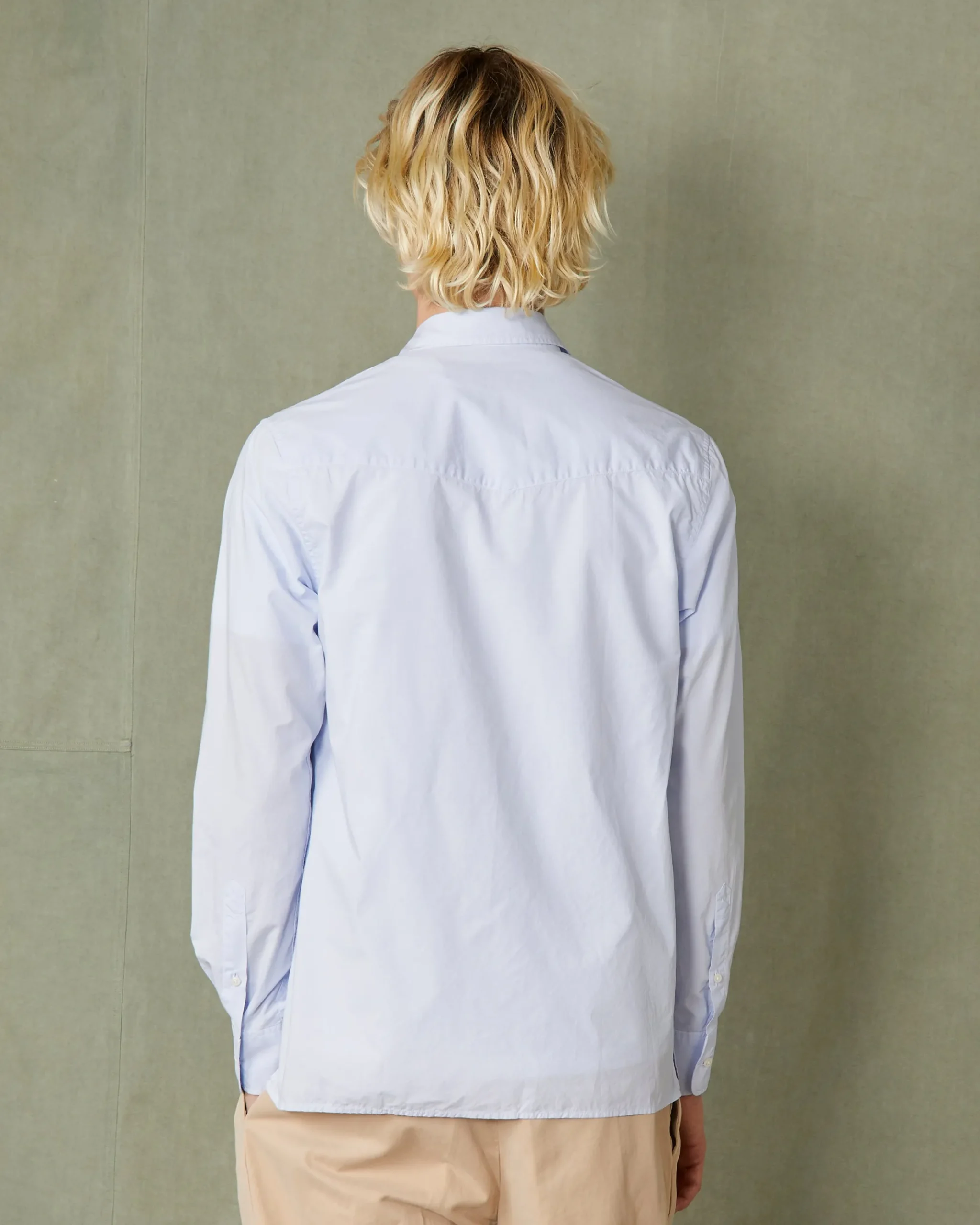 Shirt new soft collar organic cotton poplin
