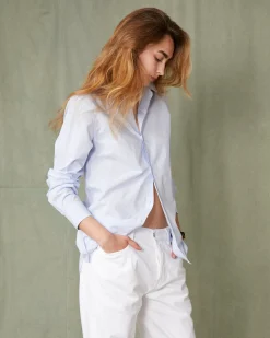 Shirt new soft collar organic cotton poplin