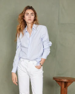 Shirt new soft collar organic cotton poplin