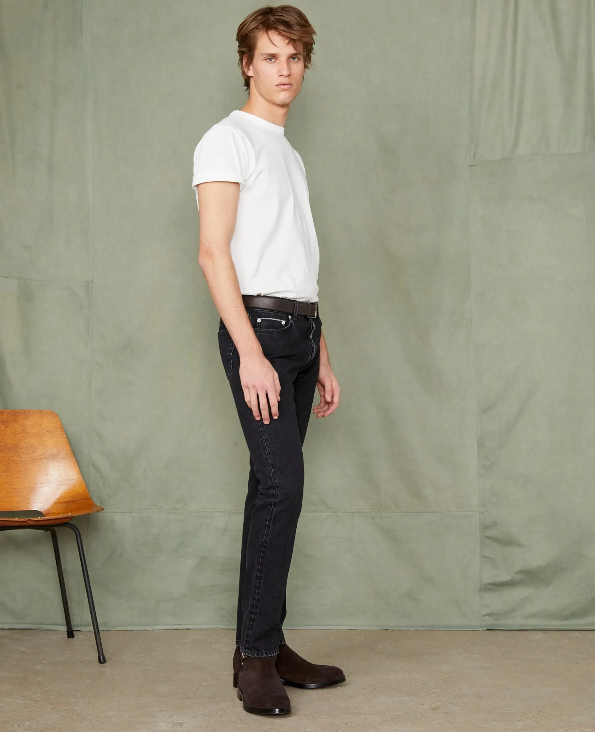 Slim fit denim japanese selvedge denim