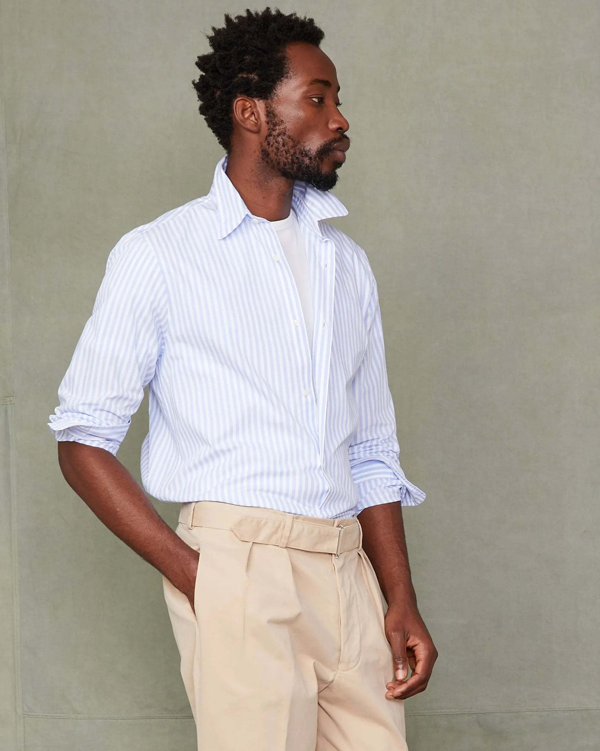 Soft collar shirt