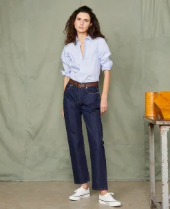 Soft collar shirt italian cotton poplin