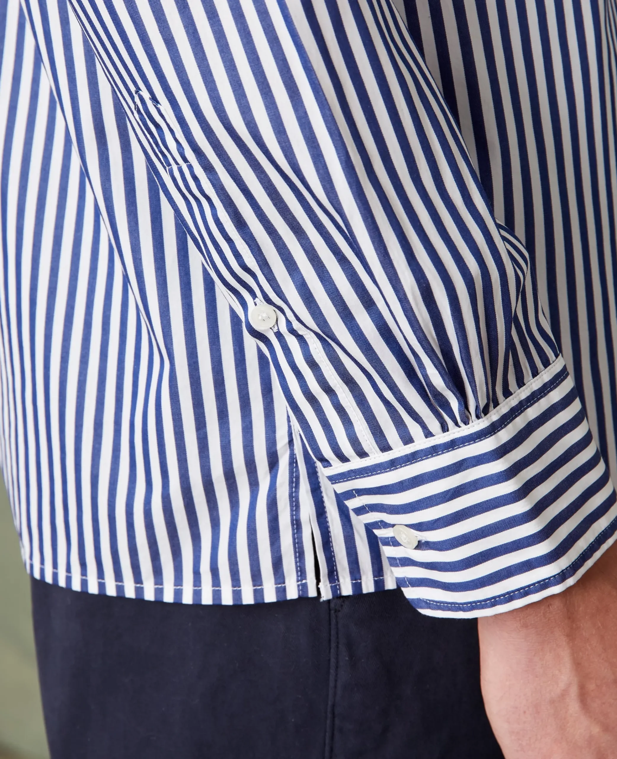 Soft collar shirt italian cotton poplin