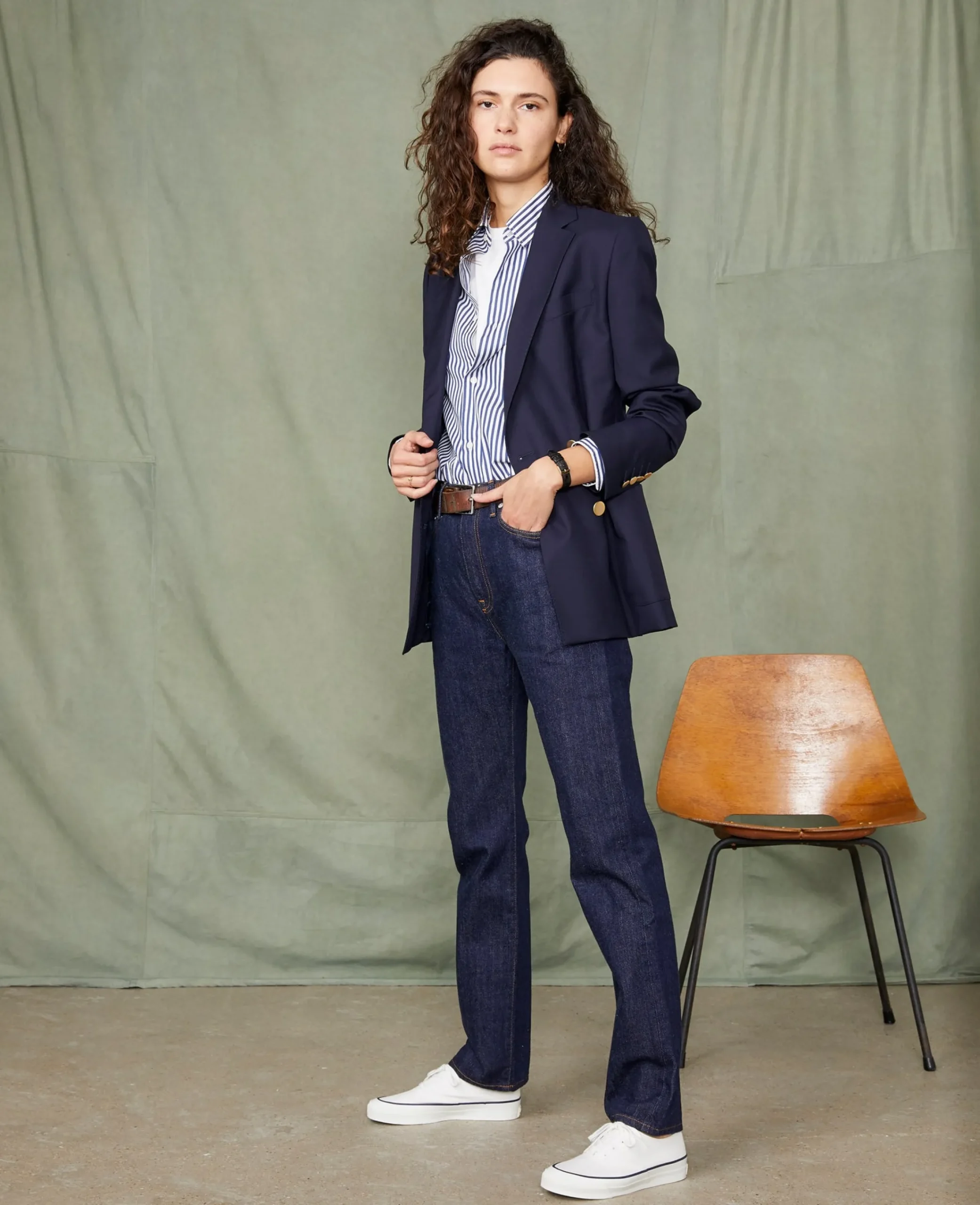 Soft collar shirt italian cotton poplin