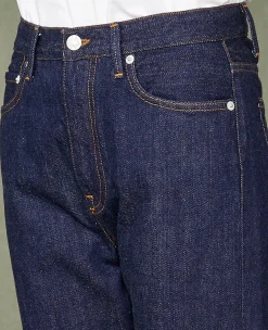 Straight fit denim organic japanese selvedge deni