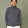 Turtleneck sweater italian merino wool