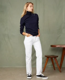 Turtleneck sweater italian merino wool