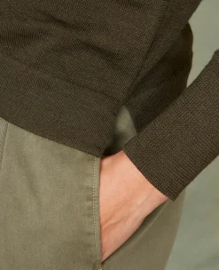 Turtleneck sweater italian merino wool
