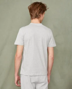 V neck t-shirt organic cotton jersey